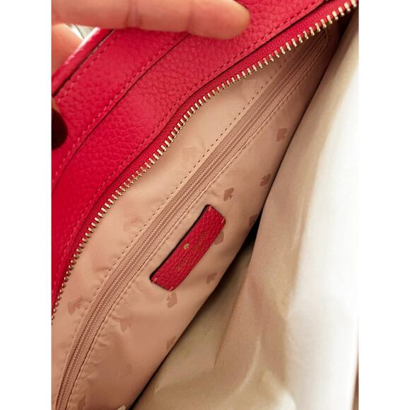 KATE SPADE New York Lexy Shoulder Bag HandBag Pink Watermelon Single Handle NWT - Picture 9 of 16